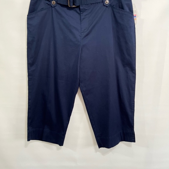 White Stag ankle capri NWT sz 16W plus size blue - Picture 3 of 14